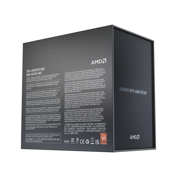 AMD 7000 Series Ryzen 9 7900X 4.7/5.6 GHz 12-Core Socket AM5 Cache L3/64MB 170W Desktop Processor Box Pack Without Cooler - Image 2
